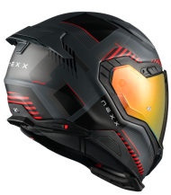 Helmet NEXX X.WST3 FLUENCE GRAY RED MATT
