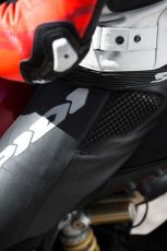 Δερμάτινο παντελόνι SPIDI RR PRO WARRIOR ΜΑΥΡΟ/ΛΕΥΚΟ