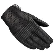 Leather gloves SPIDI RUDE PERFORATED BLACK