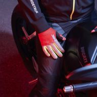 Moto gloves SPIDI X-KNIT BLACK/RED