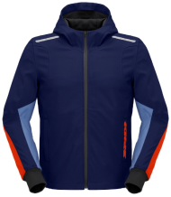 Hanorac moto SPIDI HOODIE ARMOUR LIGHT Navy/Roșu