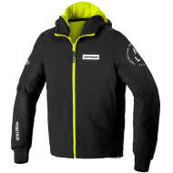 Moto Jacket SPIDI HOODIE ARMOR EVO FLUO
