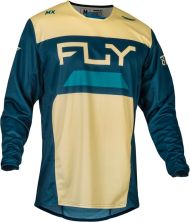 Tricou motocross FLY RACING Kinetic Reload- Ivory/Navy/Cobalt