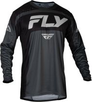 Tricou motocross FLY RACING Lite- Carbune/Negru