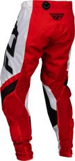 Pantaloni de motocross FLY RACING Lite- Roșu/Alb/Negru