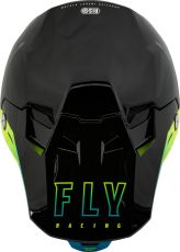 Casca Motocross FLY RACING Formula CC Centrum - Neagra/Hi-Vis