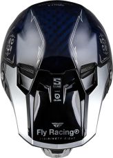 Κράνος Motocross FLY RACING Formula Smart Carbon Legacy-Μπλε/Ασημί