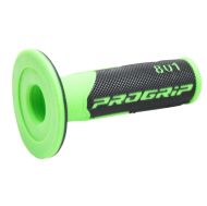 Manere de motocross PROGRIP Double Density 801 VERDE FLUO/NEGRU