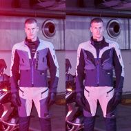 Текстилно яке SPIDI FRONTIER THERMORAIN BLACK