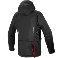 SPIDI Mission-T Shield Μαύρο υφασμάτινο μπουφάν μοτοσικλέτας