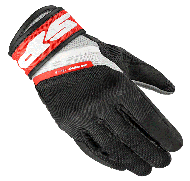Textile motorcycle gloves SPIDI NEO-S BLACK/RED