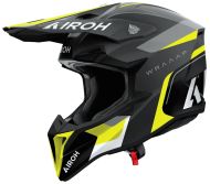 Κράνος μοτοκρός AIROH WRAAAP Conquer Κίτρινο Ματ
