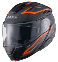 Helmet NEXX X.LIFETOUR FLIP UP PRO MILE ORANGE GRAY