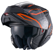 Helmet NEXX X.LIFETOUR FLIP UP PRO MILE ORANGE GRAY