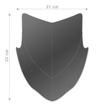 SPORT MICA FOR MOTORCYCLE AEROSPORT Yamaha MT-09 (2021-2022)