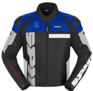 Υφασμάτινο μπουφάν μοτοσικλέτας SPIDI PROGRESSIVE ΔΙΧΤΥ Λευκό/Γαλάζιο