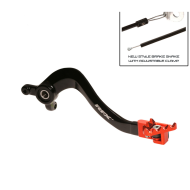 Μανέτα πίσω φρένου RFX Pro FT - Μαύρο/Πορτοκαλί KTM SX 85 μεγάλος τροχός 18-24