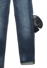 Women's Moto Jeans SPIDI J-TRACKER Dark Blue LONG