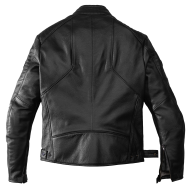 Leather motorcycle jacket SPIDI CLUBBER Extreme black