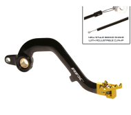 Μανέτα πίσω φρένου RFX Pro FT (Μαύρη/Κίτρινη) - Suzuki RM250 01-08