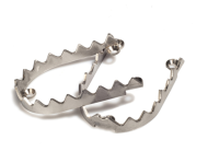 RFX Pro Footrest Replacement Teeth Footrest 2 Sharkteeth (2pcs) Stainless Steel