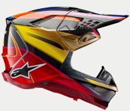 Cască motocross ALPINESTARS SM10 ERA GOLD