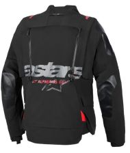 Υφασμάτινο μπουφάν ALPINESTARS HALO DRYSTAR HF Laminated ΜΑΥΡΟ/ΚΟΚΚΙΝΟ