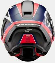 ALPINESTARS Supertech R10 Team Helmet Black/Carb/Blå/White