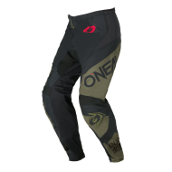 Motocross breeches O'NEAL ELEMENT RACEWEAR BLACK/OLIVE V.26