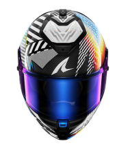 Helmet SHARK SPARTAN GT PRO CARBON STHYR CARBON/CHROME/WHITE