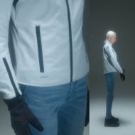 Γυναικείο υφασμάτινο μπουφάν μοτοσικλέτας SPIDI THE STANDARD JACKET ΓΚΡΙ