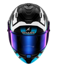 Helmet SHARK SPARTAN GT PRO CARBON ZARCO TRACK RACER BLACK/BLUE/WHITE