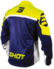 Μπουφάν Softshell SHOT Lite 2.0 Μπλε Ναυτικό Νέον Κίτρινο