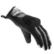 Γυναικεία υφασμάτινα γάντια μοτοσικλέτας SPIDI FLASH-KP ΜΑΥΡΑ/ΓΚΡΙ