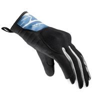 Γυναικεία υφασμάτινα γάντια μοτοσικλέτας SPIDI FLASH-KP ΓΚΡΙ/ΛΕΥΚΟ/ΕΠΗΓΒΙΑΣ