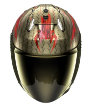 SHARK SKWAL i3 JET VENUM scooter helmet