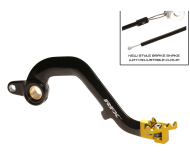 Μανέτα πίσω φρένου RFX Pro FT (Μαύρη/Κίτρινη) - Suzuki RM125 01-08