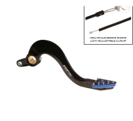 Μανέτα πίσω φρένου RFX Pro ST (Σκληρή ανοδιωμένη μαύρη/μπλε) - Yamaha YZF/WRF 450