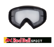 Motocross goggles Spect Red Bull Whip Singel lens black clear