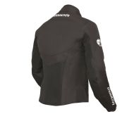 Αθλητικό, καλοκαιρινό γυναικείο μπουφάν μοτοσικλέτας Modeka Emma Air Black για ταξίδια