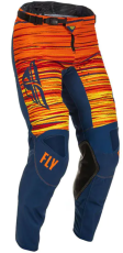 Motocross Breeches FLY RACING KINETIC WAVE MX NAVY/ORANGE