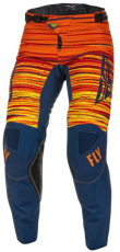 Motocross Breeches FLY RACING KINETIC WAVE MX NAVY/ORANGE