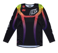 Mотокрос джърси TROY LEE DESIGNS SE PRO Stripes Jersey - Black/Multi