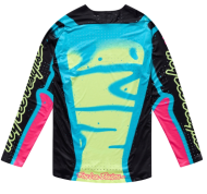 Mотокрос джърси TROY LEE DESIGNS SSE Ultra Membrane Jersey - Black/Yellow