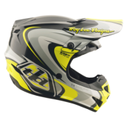 Cască Motocross TROY LEE DESIGNS GP Pro Crossover - Gri/Galben