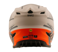 Cască Motocross TROY LEE DESIGNS GP Pro Segment - Gri deschis