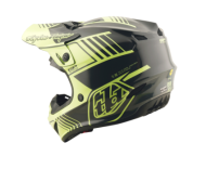 Cască Motocross TROY LEE DESIGNS GP Pro Segment - Galbenă