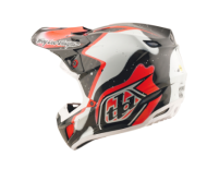 Cască Motocross TROY LEE DESIGNS SE5 Carbon Membrane - Negru/Roșu