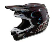 Cască Motocross TROY LEE DESIGNS SE5 Carbon Torched - Negru/Roșu