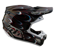 Cască Motocross TROY LEE DESIGNS SE5 Carbon Torched - Negru/Roșu